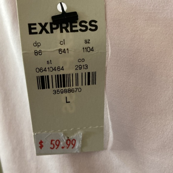 Express one shoulder top size L - Picture 5 of 6